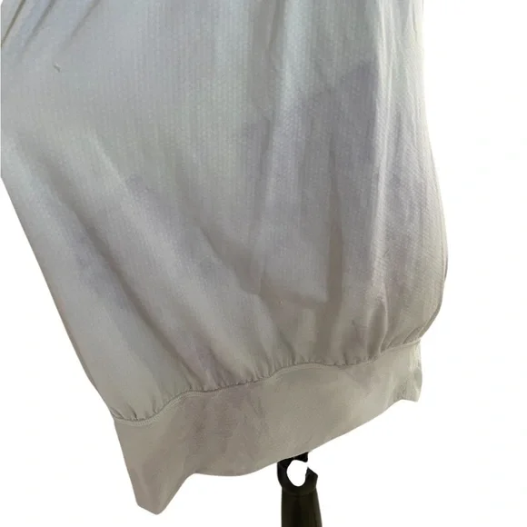 LULU LEMON No limits tank,cream, White & grey airy tan,Size 10 - Picture 5 of 6